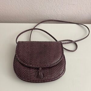 Elegant Purple Crossbody Bag